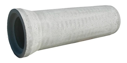 [SC-H125] Caño de Cemento Comprimido de 300 x 1200 mm. Corrugado Armado - Hormigon