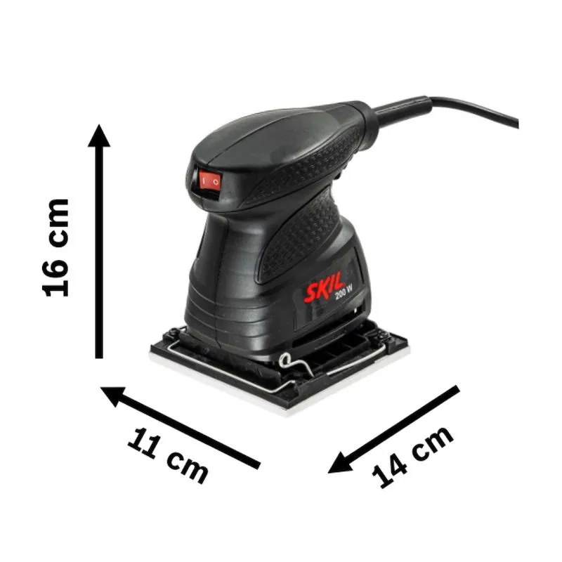 Lijadora de Palma 1/4 - 200w Skil