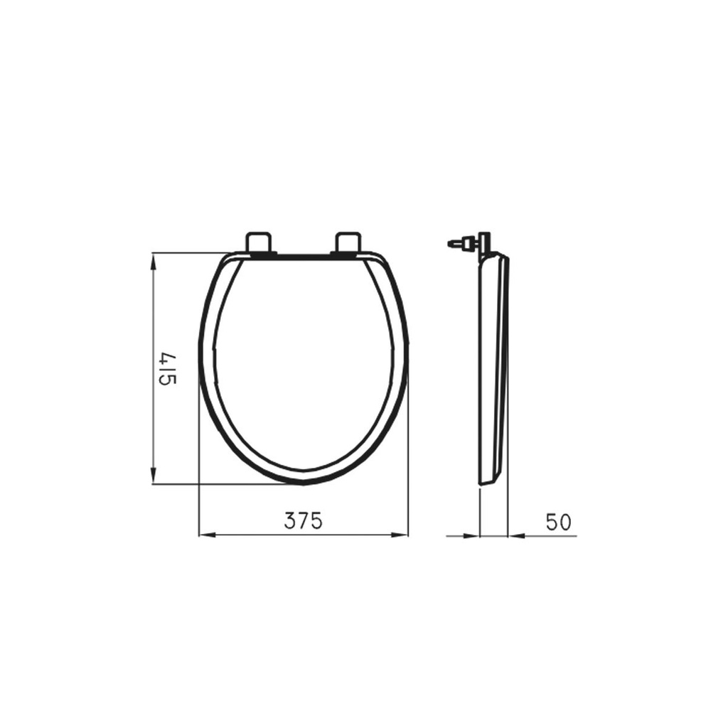 ANDINA - TAPA ASIENTO PLASTICO - FERRUM