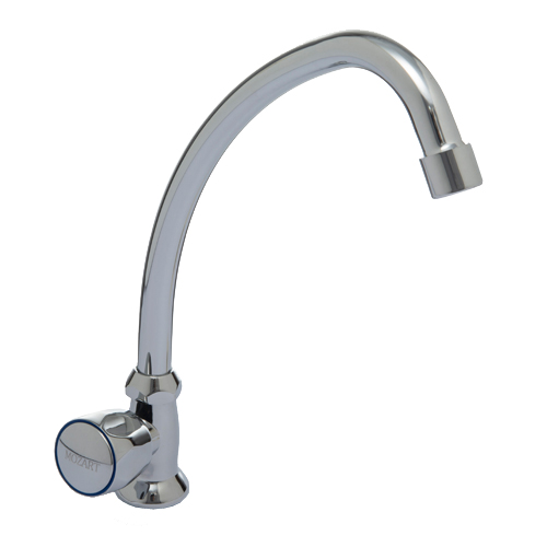 CANILLA 1 AGUA MESADA PICO J METAL CABEZAL BRONCE