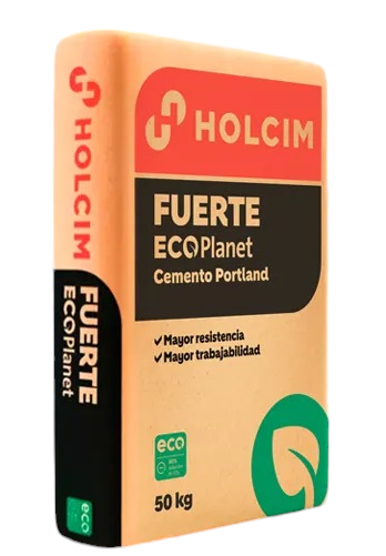 Cemento Holcim Fuerte x 50 kg