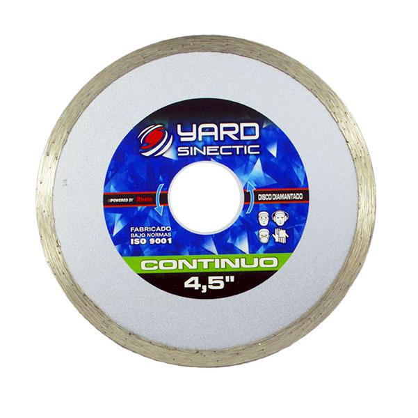 DISCO DIAMANTADO CONTINUO  4.5'' 115 - YARD