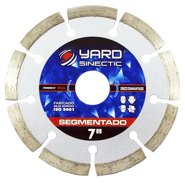 DISCO DIAMANTADO SEGMENTADO  7'' 180 x UNIDAD