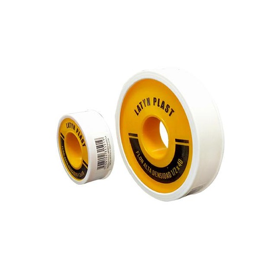 [SA0230] CINTA TEFLON ALTA DENSIDAD 1/2'' x 10 m x UNIDAD