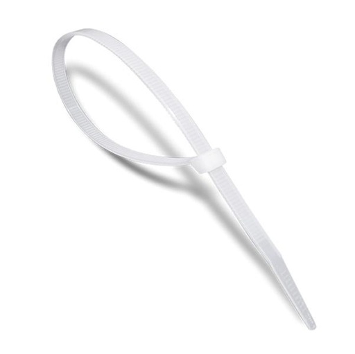 [FE1153] PRECINTO NYLON BLANCO 4.8 x 380 x BOLSA