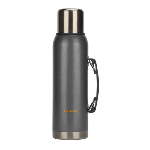[KU1TER0007] Termo Kushiro gris 1200 ml con manija - 24 h